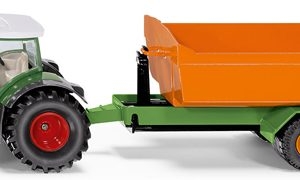 1989 SIKU Fendt mit Hakenliftfahrgestell Muld