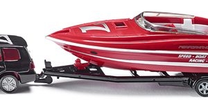 2543 SIKU PKW mit Motorboot