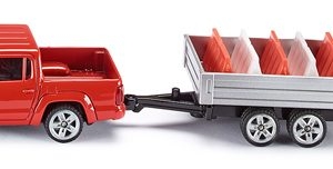 3543 SIKU Pick-Up mit Kippanhänger