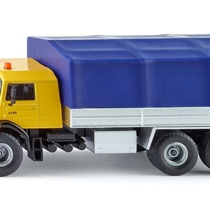 3547 Siku Mercedes-Benz Zetros mit Pritsche und Plane