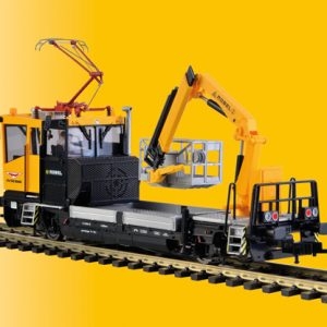 2619 Viessmann H0 ROBEL Gleiskraftwagen 54.22 WIEBE  *A* Prüfpantograph und Arbeitskorb, Funktionsmodell 3L