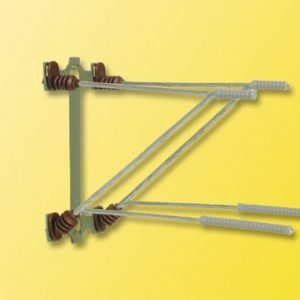 4172 Viessmann H0 Doppelausleger, 5 Stück