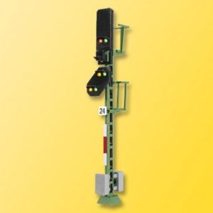 4724 Viessmann H0 Licht-Blocksignal mit Vorsignal und Multiplex- Technologie