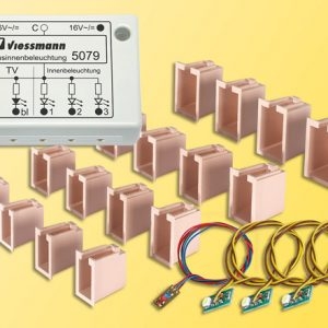 5079 Viessmann LED-Hausinnenbeleuchtung mit TV-Simulation