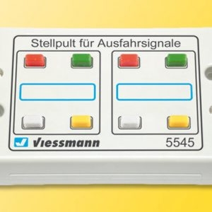 5545 Viessmann Tasten-Stellpult 4-begriffig