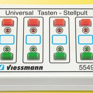5549 Viessmann Universal-Tasten-Stellpult, rückmeldefähig, 2-begriffig