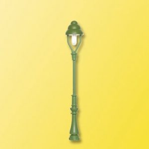 6011 Viessmann H0 Einheits-Gaslaterne grün, LED warmweiß