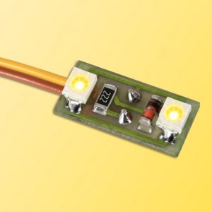 6017 Viessmann Hausbeleuchtung, 2 LEDs gelb, 3 Stück