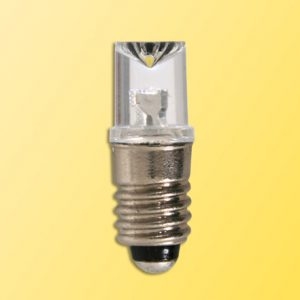 6019 Viessmann LED-Leuchte weiß mit Gewindefassung E 5,5, 5 Stück