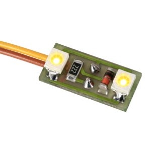 6021 Viessmann Hausbeleuchtung, 2 LEDs warmweiß, 3 Stück