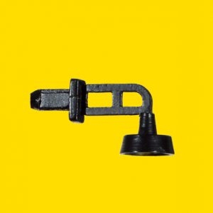 6087 Viessmann H0 Wandlaterne Güterschuppen, LED warmweiß