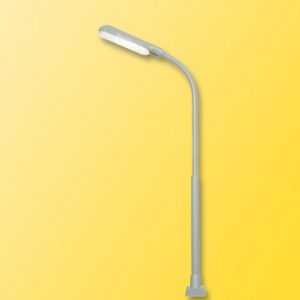 60901 Viessmann H0 Peitschenleuchte mit Kontaktstecksockel, LED weiß