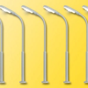 60906 Viessmann H0 Peitschenleuchte, LED weiß, 5+1