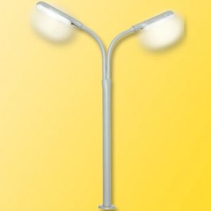 6095 Viessmann H0 Peitschenleuchte doppelt, 2 LEDs weiß
