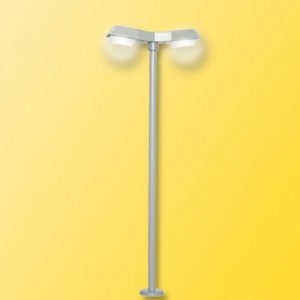 6097 Viessmann H0 Straßenleuchte modern, doppelt, 2 LEDs weiß
