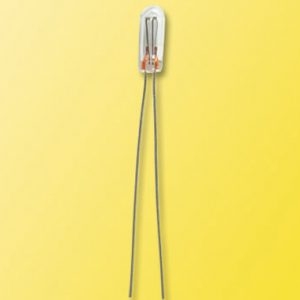 6200 Viessmann Glühlampe klar T 3/4, Ø 2,3 mm, 16 V, 30 mA, 2 blanke Drähte