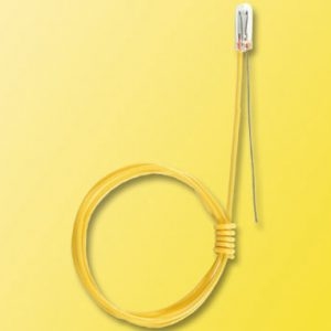6229 Viessmann Glühlampe klar T 3/4, Ø 2,3 mm, 16 V, 30 mA, 1 Kabel, 1 blanker Draht
