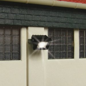 6333 Viessmann H0 Flutlichtstrahler, rechteckig, LED weiß