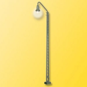63841 Viessmann H0 Bahnbetriebswerkleuchte mit Kontaktstecksockel, LED warmweiß
