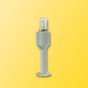 6832 Viessmann Hausbeleuchtungssockel mit Glühlampe E 5,5, klar