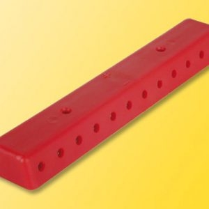 6844 Viessmann Verteilerleiste rot mit Schrauben, 2 Stück