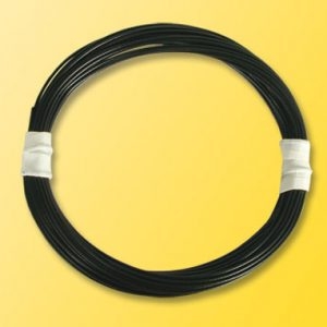 6890 Viessmann Extradünner Spezialdraht 0,03 mm², schwarz, 5 m
