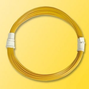 6891 Viessmann Extradünner Spezialdraht 0,03 mm², gelb, 5 m