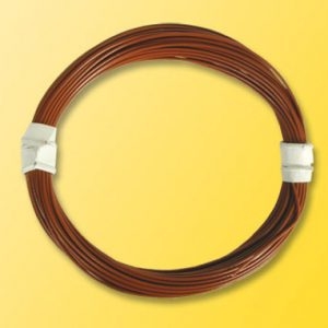 6892 Viessmann Extradünner Spezialdraht 0,03 mm², braun, 5 m