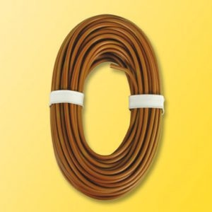 6896 Viessmann Hochstromkabel 0,75 mm², braun, 10 m