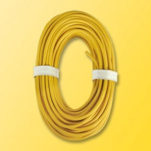 6897 Viessmann Hochstromkabel 0,75 mm², gelb, 10 m