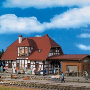 43501 Vollmer H0 Bahnhof Spatzenhausen **Auslauf**