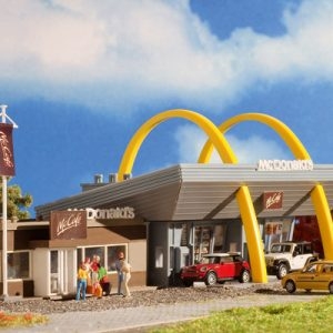 43635 Vollmer H0 McDonald´s Schnellrestaurant mit McCafé