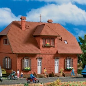 43659 Vollmer H0 Backstein-Siedlungshaus