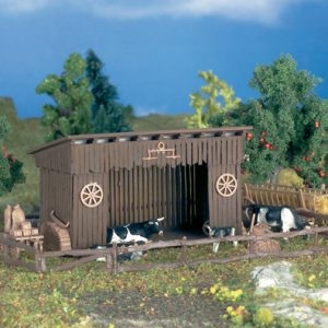 43741 Vollmer H0 Viehunterstand
