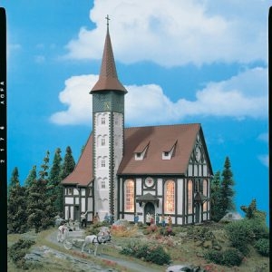 43768 Vollmer H0 Fachwerkkirche Altbach
