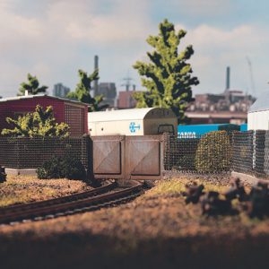 45009 Vollmer H0 Fabrikzaun-Set
