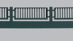 45014 Vollmer H0 Fabrikzaun