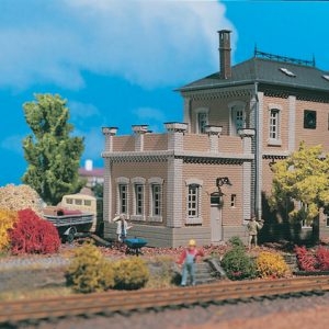 45614 Vollmer H0 Anbau für Fabrikgebäude, passend zu 45610