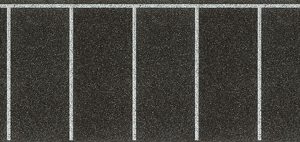 46014 Vollmer H0 Parkplatz-Folie, gerade, 100 x 8 cm