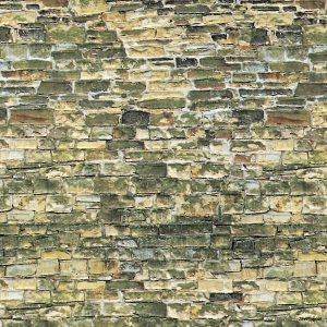 46043 Vollmer H0 Mauerplatte Naturstein braun aus Karton, 25 x 12,5 cm, VE 10 Stück