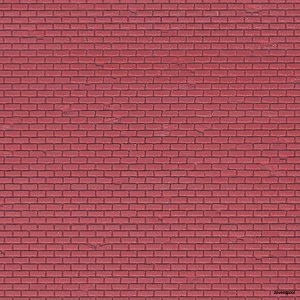 47349 Vollmer N Dachplatte Klinker aus Kunststoff, 14,9 x 10,9 cm