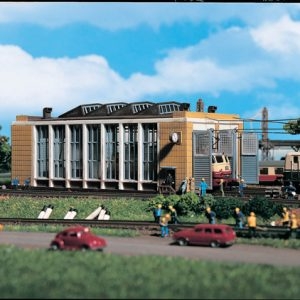 47605 Vollmer N E-Lokschuppen mit Türschließvorrichtung, zweiständig