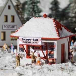 47625 Vollmer N Kiosk Bratwurst-Maxe mit Kunstschnee
