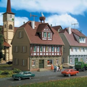 47643 Vollmer N Wohnhaus mit Storchennest