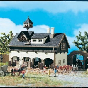 47706 Vollmer N Stall mit Taubenschlag