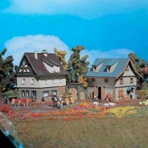 49540 Vollmer Z Bauernhaus mit Scheune und Hoftor