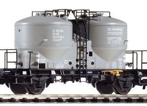 54695 Piko Zementsilowagen Ucs-v9120 schw. Rahmen DR IV