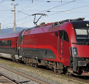 58132 Piko ~Zugset Railjet Rh1216 + 3 Wagen ÖBB V