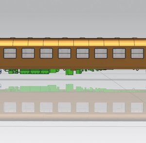 59663 Piko IC Abteilwagen 2.Kl. Bm 235 DB IV