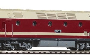 59934 Piko Diesellok 119 DR IV, Licht oben, schwarzer Rahmen